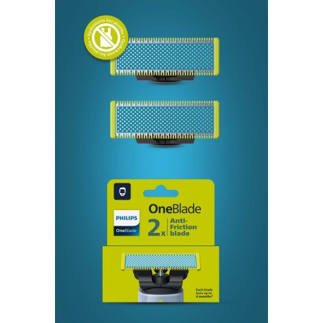 Ostrze Philips OneBlade do skóry wrażliwej QP225/50 2 szt