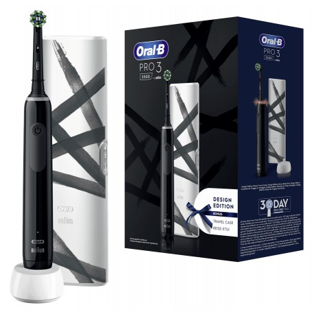 Szczoteczka elektryczna Oral-B Pro 3 3500 Black + ETUI